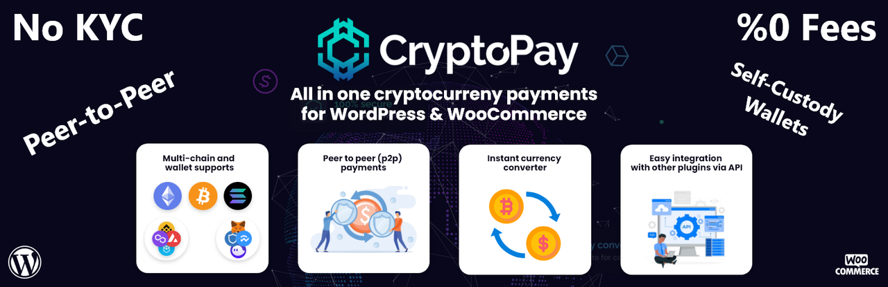 Reown Appkit Pay Crypto Payment Gateway (WalletConnect) für WooCommerce - 1