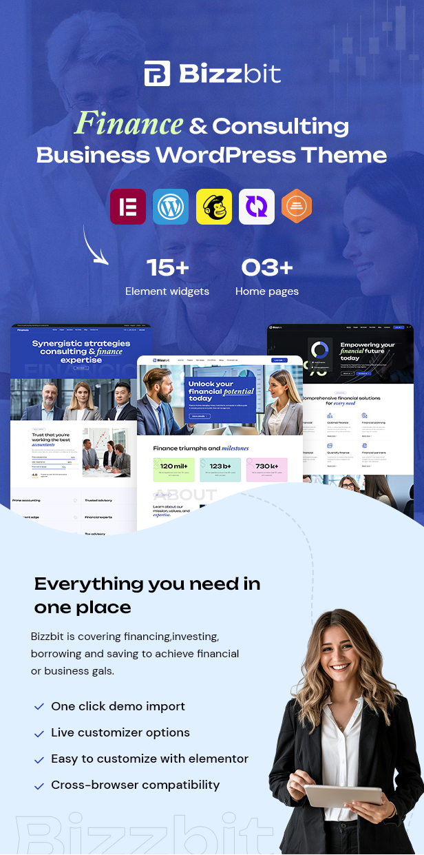 Finanz- und Business -WordPress -Thema