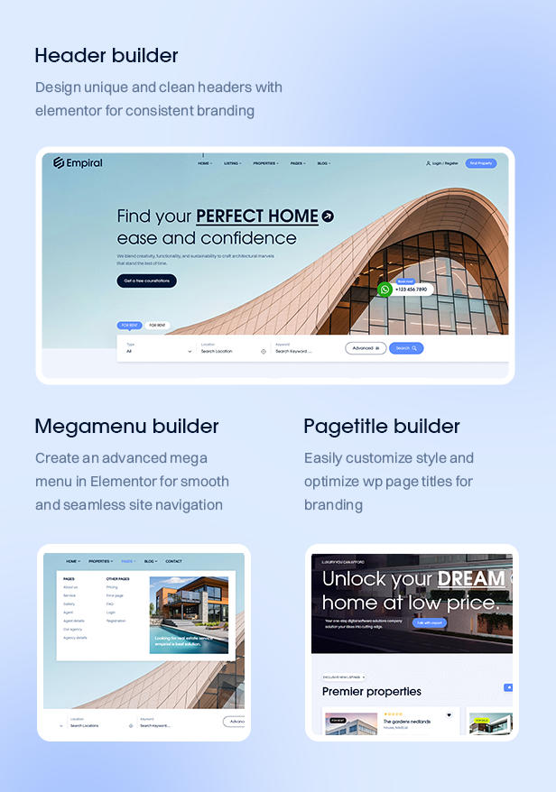 Immobilien -WordPress -Thema