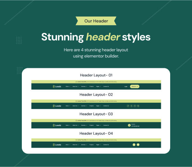 Leadz - Business & Finance WordPress Theme - 7