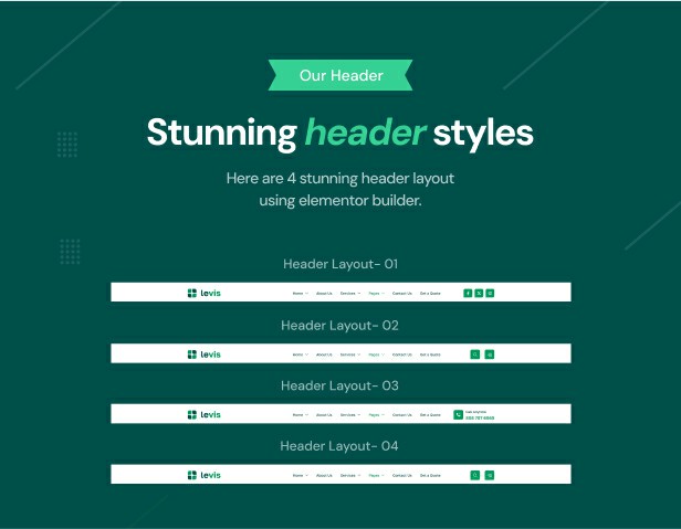 Levis - Versicherungsagentur WordPress Thema - 7