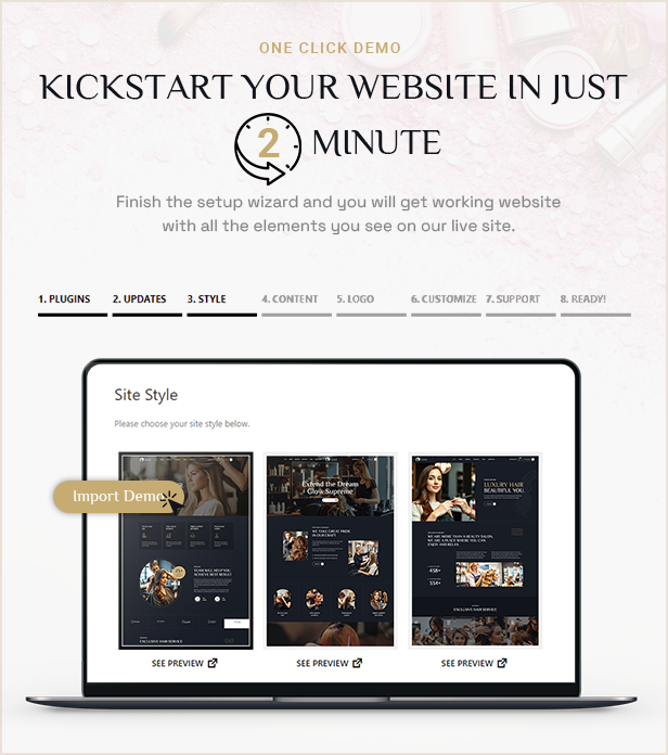Glamr WordPress -Thema