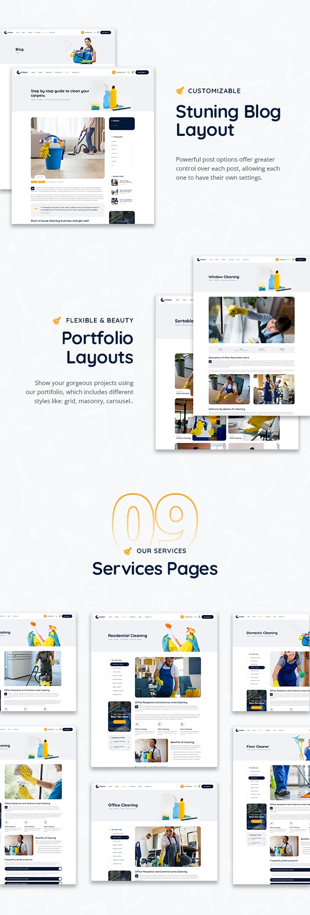 Xcleen WordPress -Thema