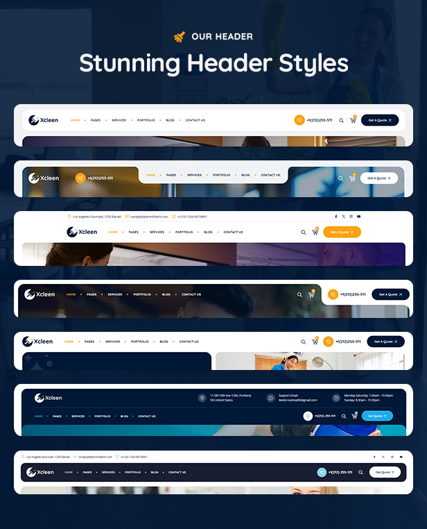 Xcleen WordPress -Thema