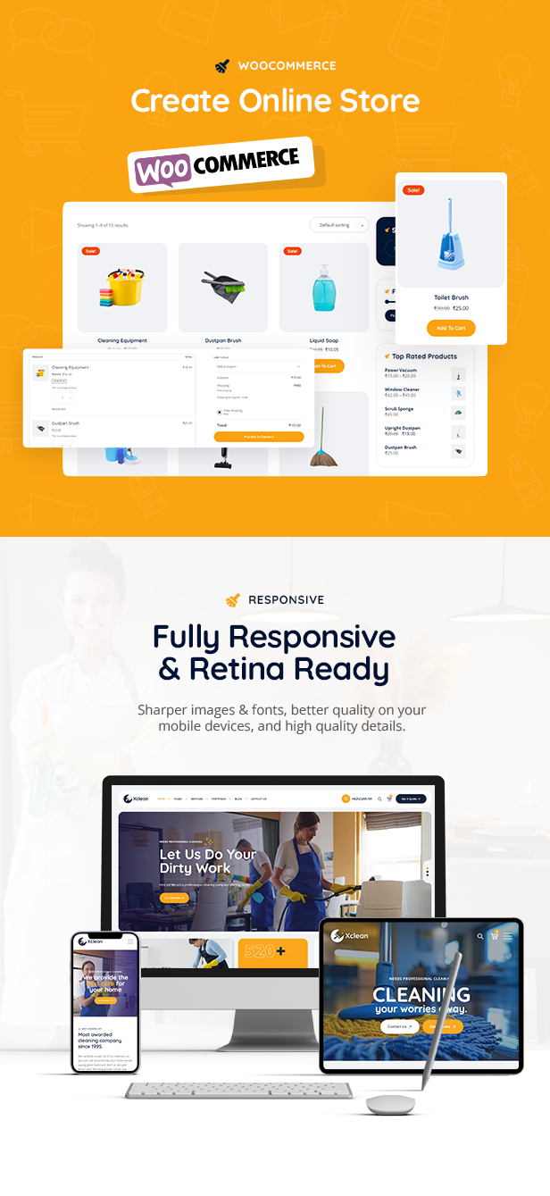 Xcleen WordPress -Thema