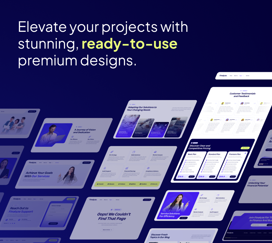 Finalyze - Finance & Business FSE WordPress Thema - 5