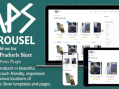 APS Carousel - Add -On Arena Products Store - WordPress Plugin