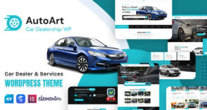Autoart – Autohändler & Dienste WordPress -Thema