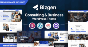 Bizgen - Business Consulting WordPress Vorlage + RTL