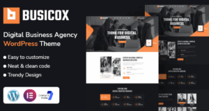 Bussicox - Digital Business Agency WordPress -Thema