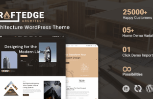 Craftedge – Architektur WordPress -Thema