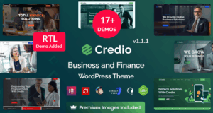 Credio – Business and Finance WordPress
