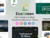 Ecogreen - Solarenergie & Ökologie WordPress Elementor Thema