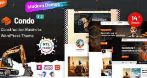 Eigentumswohnung – Konstruktion WordPress -Thema