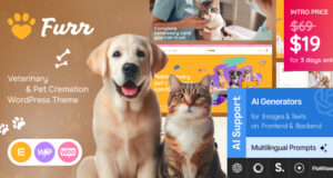 Furr – Veterinär- und Haustier -Einäscherung WordPress -Thema