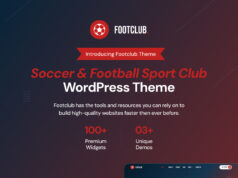 Fußclub - Fußball- und Fußballverein WordPress -Thema