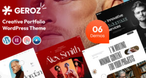 Geroz – Kreatives Portfolio & Digital Agentur WordPress Template