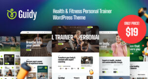 Guidy – Gesundheit Fitness Personal Trainer WordPress Thema