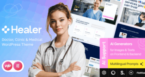 Heiler – Doktor, Klinik und medizinisches WordPress -Thema