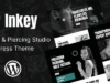 Inkey - Tattoo & Piercing Studio WordPress Thema