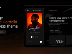 Jayden | Persönliches Portfolio WordPress -Thema