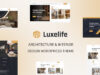 Luxelife - Architektur & Innenarchitektur WordPress -Thema