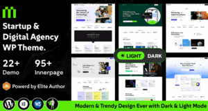 Mörtel - Startup Digital Agentur WordPress Thema