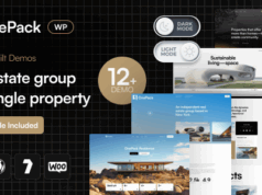 OnePack - Immobilien- und Immobilienbau WordPress -Thema