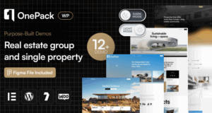 OnePack - Immobilien- und Immobilienbau WordPress -Thema