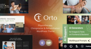 Orto – Physiotherapie, Chiropraktiker & Rehabilitation WordPress -Thema