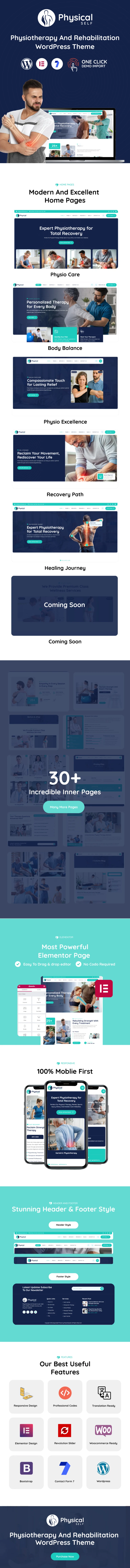 Physikalisches – Physiotherapie & Rehabilitation WordPress -Thema