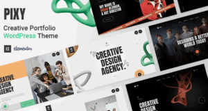 Pixy - Kreatives Portfolio WordPress -Thema