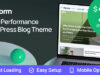 Plattform - modernes Hochleistungs -Blog WordPress -Thema
