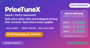 Pricetunex - WooCommerce Smart Price Manager