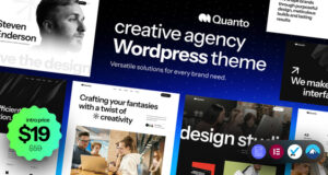 Quanto - Creative Agency WordPress Thema