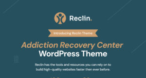 Reclin – Suchtwiederherstellung und Rehabilitationszentrum WordPress -Thema