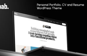 Rubab – persönliches Portfolio WordPress -Thema