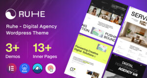 Ruhe – Digital Agentur WordPress -Thema