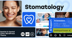 Stomatologie – Zahnarzt- und Zahnklinik WordPress -Thema
