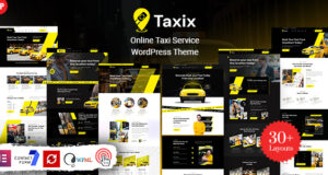 Taxix – Online -Taxi -Service WordPress -Thema