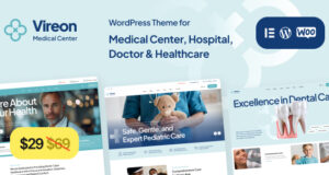 Vireon – Medical Center & Healthcare WordPress Thema