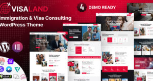 Visaland – Einwanderungs- und Visa -Beratung WordPress -Thema