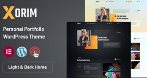 Xorim - persönliches Portfolio WordPress -Thema