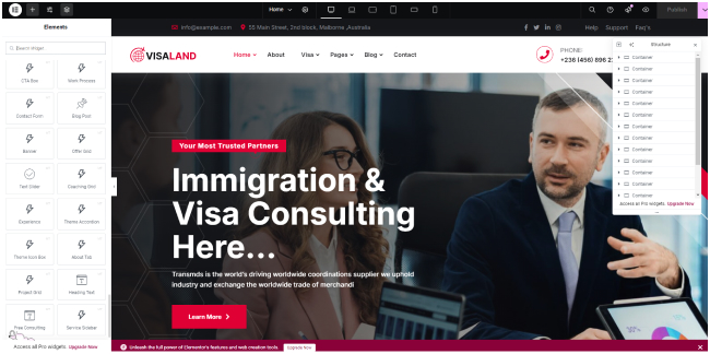Visland Elementor Widgets