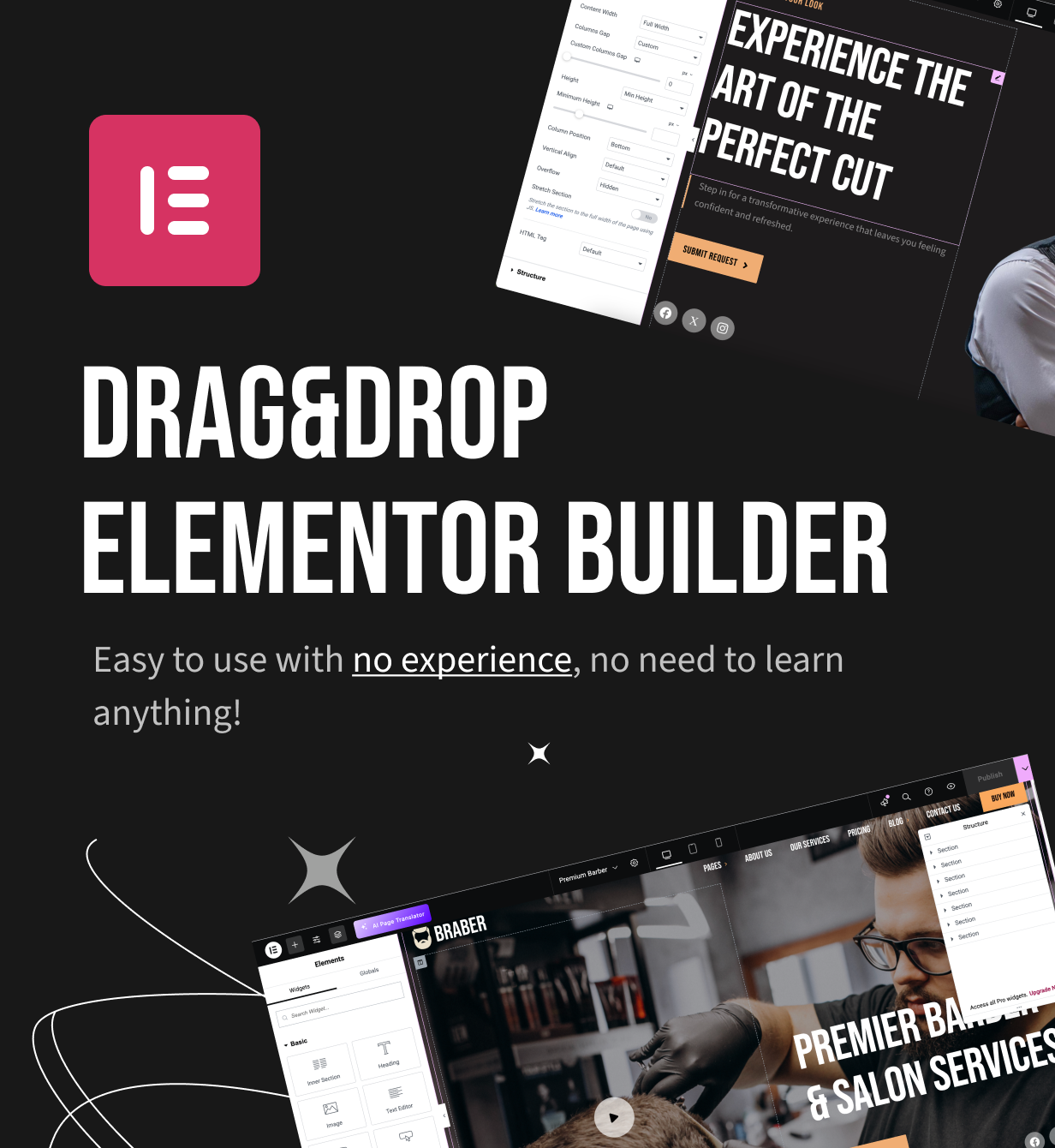 Braber - Barber Shop & Hair Salon WordPress Thema