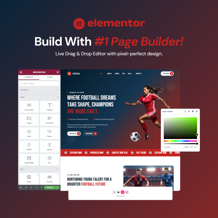 Fußclub - Fußball- und Fußballverein WordPress -Thema - 4