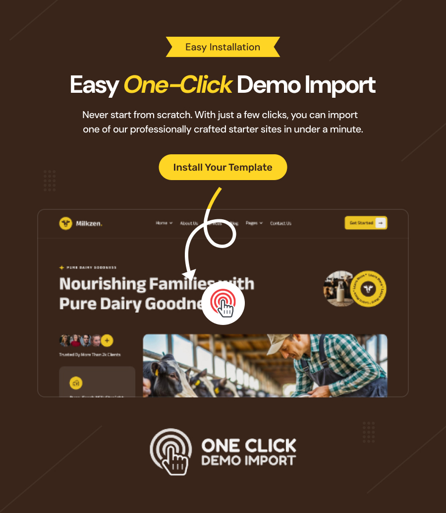 Milkzen - Milchfarm & Milchprodukte WordPress -Thema - 5