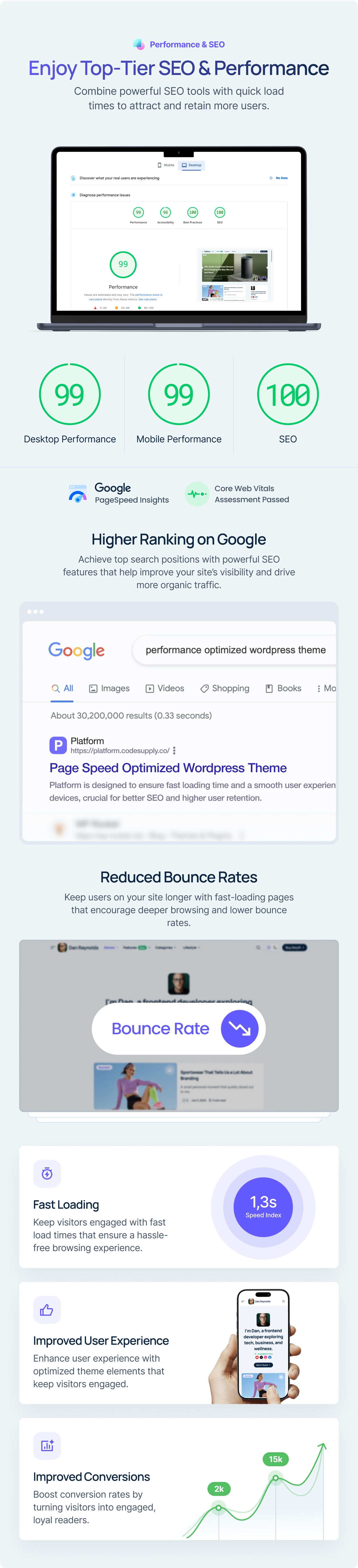 Plattform - modernes Hochleistungs -Blog WordPress -Thema - 11