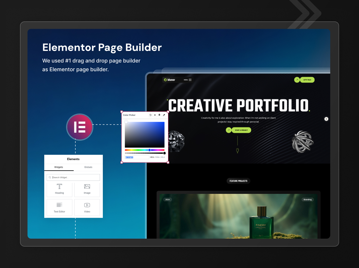 Blunor - Creative Agency & Portfolio WordPress Theme - 2