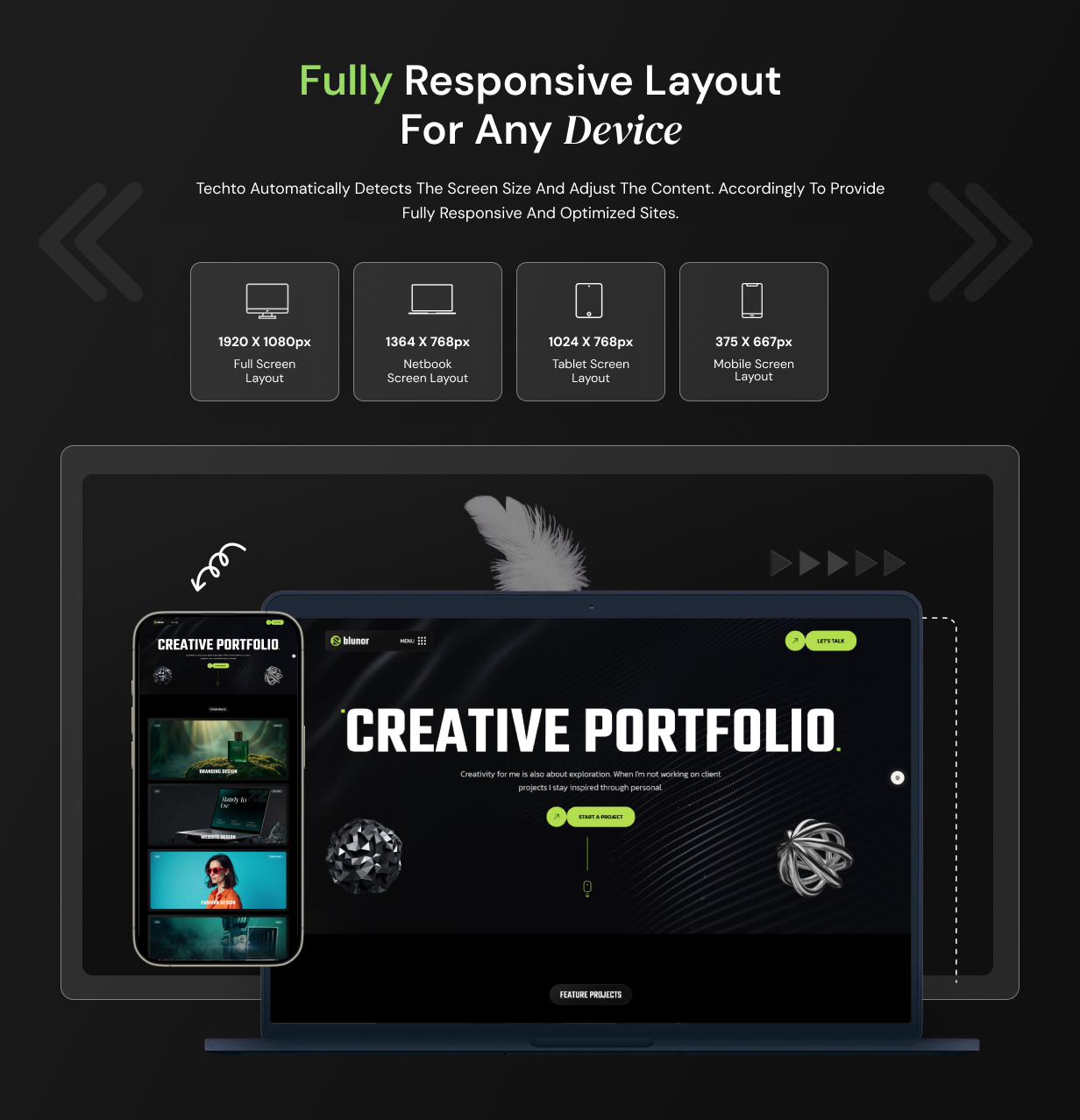 Blunor - Creative Agency & Portfolio WordPress Theme - 9